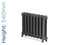 PA-SHAF-540-TH - Paladin Shaftsbury 2 Column Cast Iron Radiator H540mm x W1520mm PA-SHAF-540-TH - Paladin Shaftsbury 2 Column Cast Iron Radiator H540mm x W1520mm